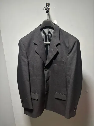 Blazer Social Preto Garbo - tamanho 48 seminovo 