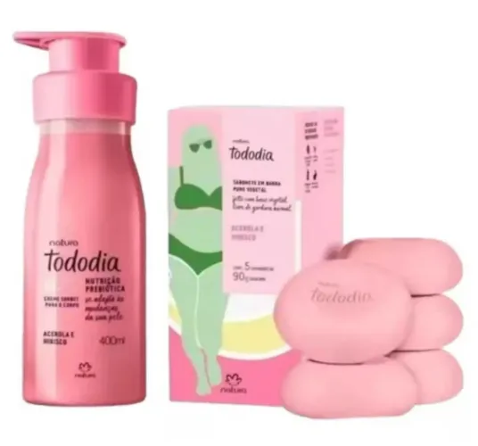 PROMOÇÃO Kit Tododia Acerola e hibisco ( hidratante+ sabonete)