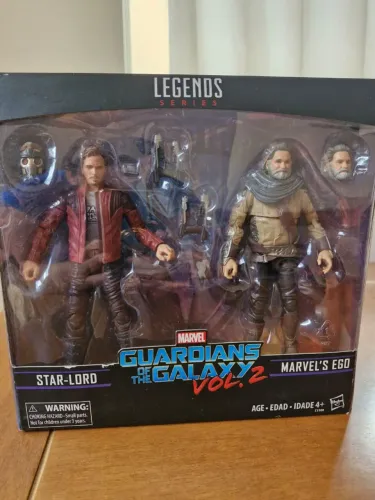 Bonecos Star-Lord e Ego - Guardiões da Galáxia Vol. 2