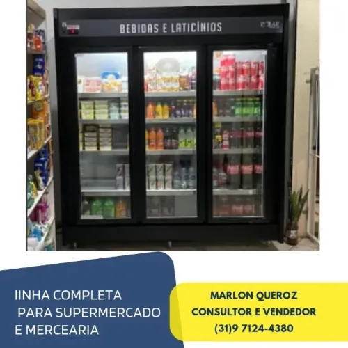 Auto Serviço Refrigerador 3 Portas Polar 127-220v