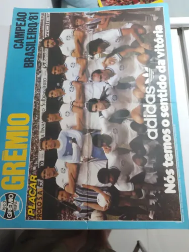 Poster Grêmio Campeão Brasileiro 1981