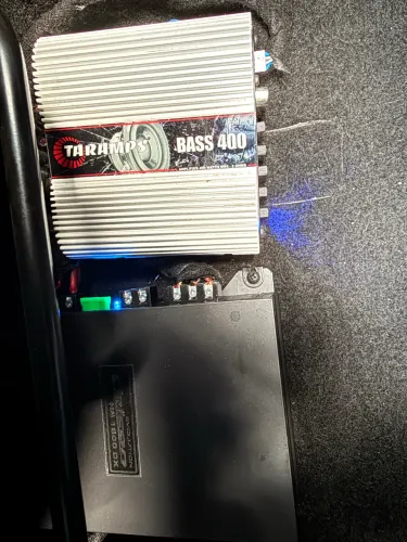 Módulo Taramps 400 e modulo falcon hs 1500 dx