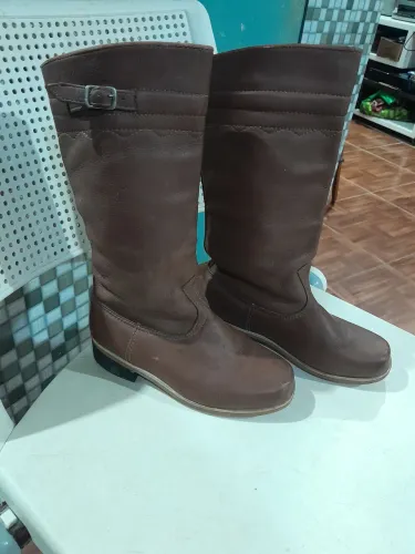 Bota campeira em couro