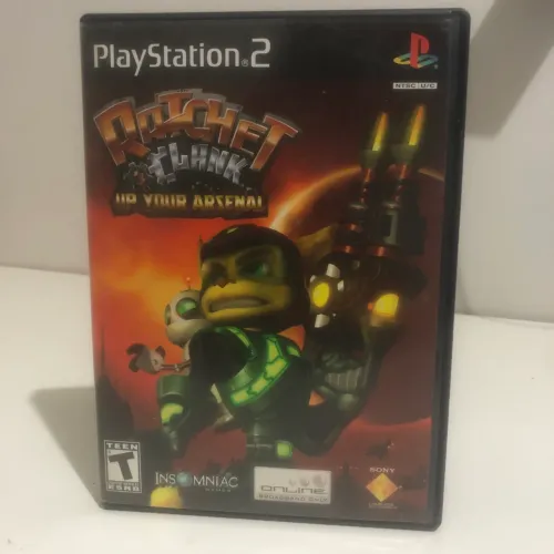 Ratchet Clank Up Your Arsenal PS2 Versão Americana ORIGINAL Black Label