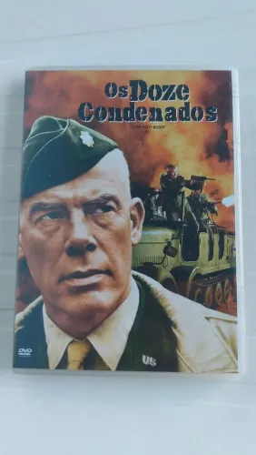 DVD original Os 12 condenados de 1967 ótimo estado.