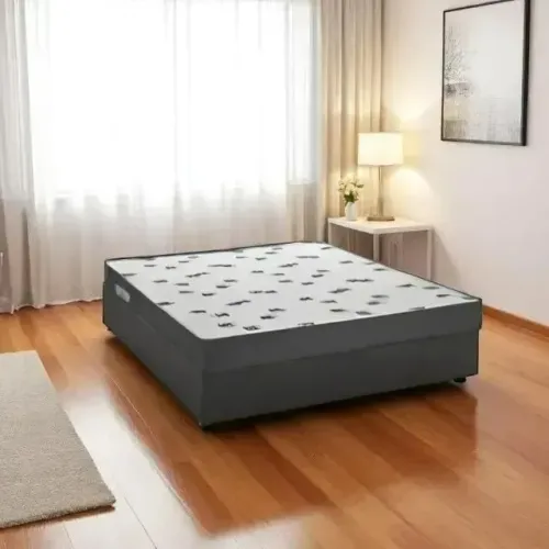 Conjunto base e colchão densidade 33 casal 138x188