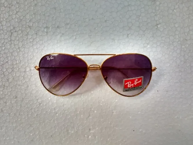 Oculos Ray Ban Aviator Dourado