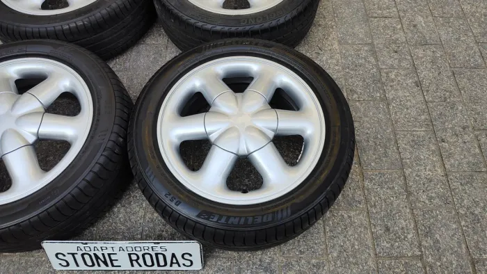Rodas Renault scenic aro 15" 4x100 com pneus 