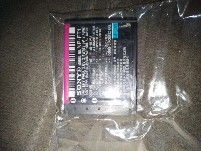 Bateria para câmera 