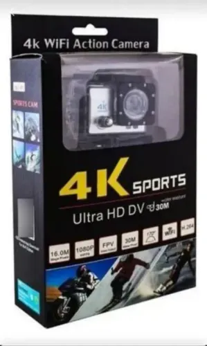 Câmera de Ação 4K Ultra HD Sports