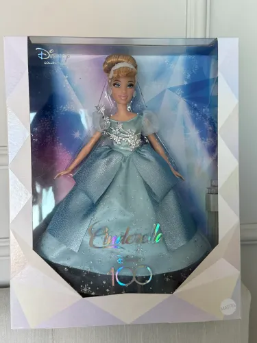 Boneca Cinderela Collector Disney 100th Mattel 