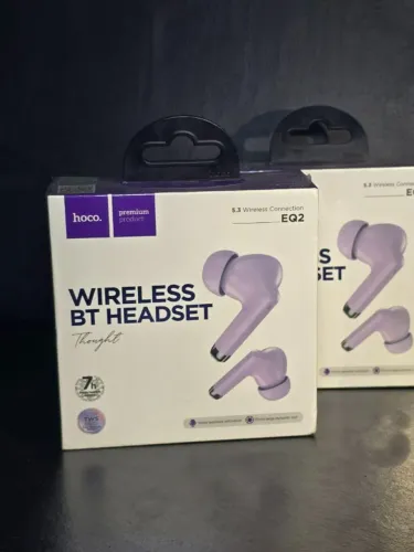 Fones de ouvido Hoco EQ2 Roxo lacrado!