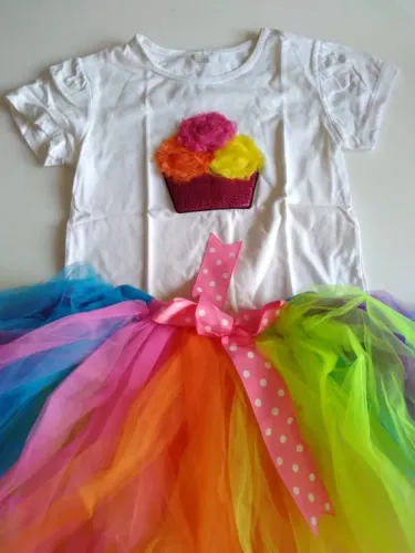 Fantasia cupcake - 2 peças