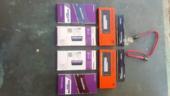 Memória DDR4 4gb e 8gb