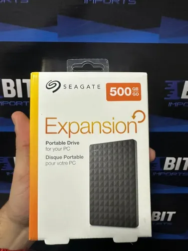 HD Externo 500GB SEAGATE | Novo Lacrado | Original