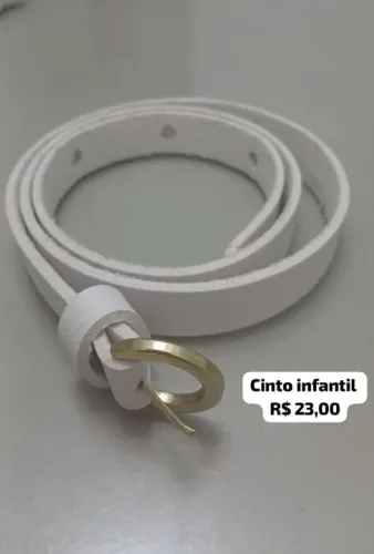 Cinto Infantil Branco 