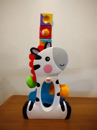 Fisher-Price Zebra Brinquedo Educativo- Interativo