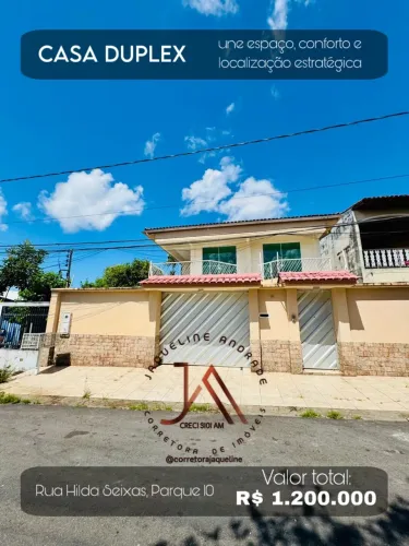 Casa Ampla com Piscina | Ideal Para Morar ou Empreender l Parque 10
