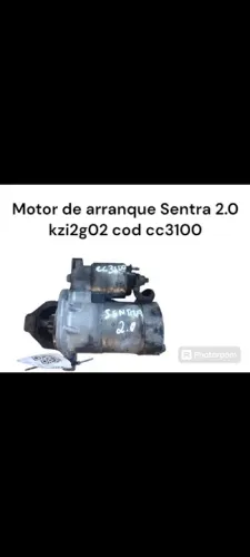 Motor de arranque Sentra 2.0 kzi2g02 cod cc3100