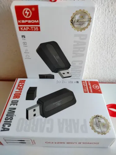 Receptor Bluetooth para Carro Werilles Universal- Kapbom KAP-T35