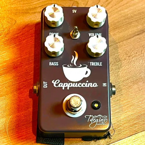 Pedal de guitarra overdrive Timmy/jamRay Cappuccino Targino Custom