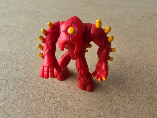 Miniatura Gormiti Povo de Lava - Lançador de Chamas, 2007