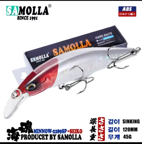 Isca Artificial Samolla Minnow 2289SP - Seiko