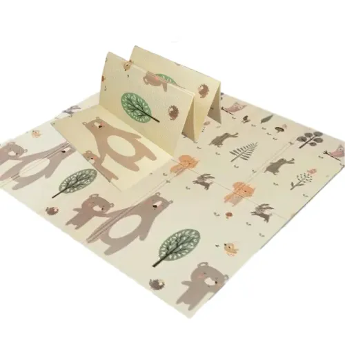Tapete Tatame Infantil Emborrachado Dobrável Dupla Face 1,80m x 1,50m Novo C/ Peq Avaria