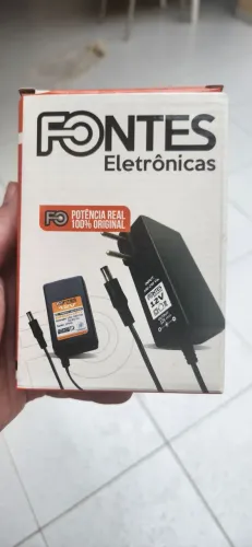 Fonte Carregador 12V para Equipamentos de Som