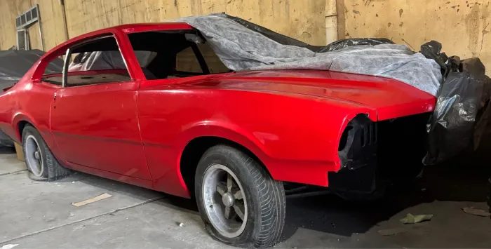 Maverick V8 302 ANO 1975 AUTOMÁTICO Motor e caixa já está no lugar