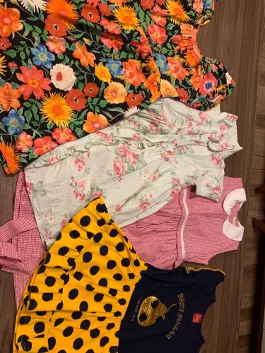 Lote de Roupas Menina De Marca - Super Novas