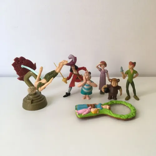 Lote Miniaturas Peter Pan Disney 