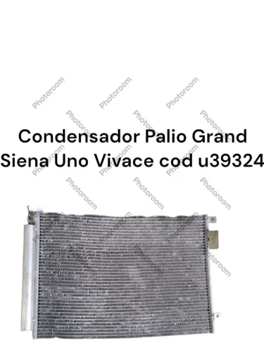 Condensador Palio Grand Siena Uno Vivace cod u39324