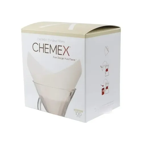 Filtro De Papel Quadrado Chemex Original 100 Unidades