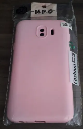 2 capinhas silicone para Samsung J4 J400 por 15,00. Novas.