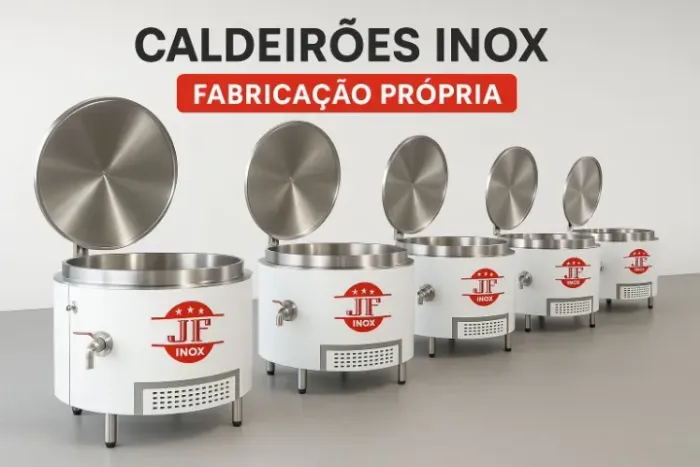 Panela Industrial em Aço Inox