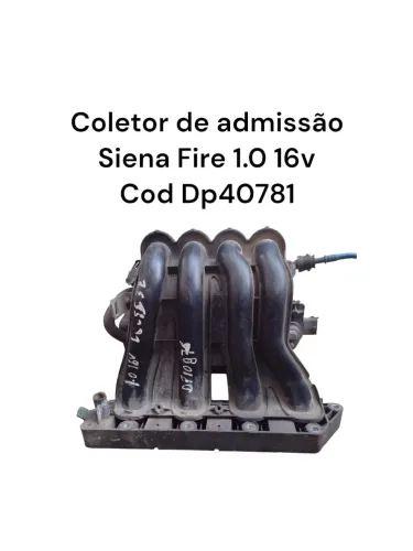 Coletor De Admissão Siena Fire 1.0 16v Cod Dp40781