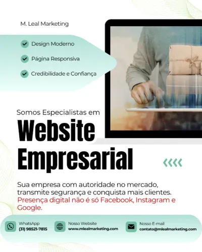 Site Institucional para Empresas