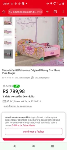 Cama infantil medida solteiro 