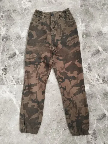 Calça Camuflada Estilo Cargo PP 