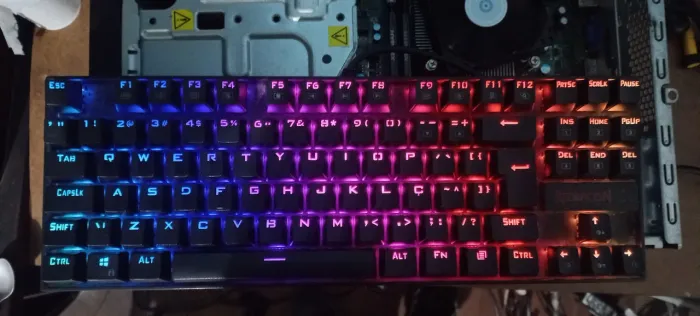 Teclado Mecânico Redragon mod.k552 rgb1