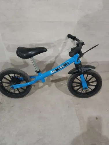 Bicicleta de equilíbrio sem pedal para menino nathor aro 12