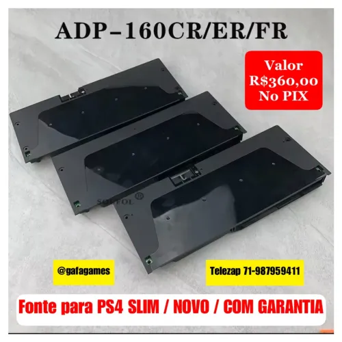 Fonte de alimentação Ps4 slim / Novo / Original 