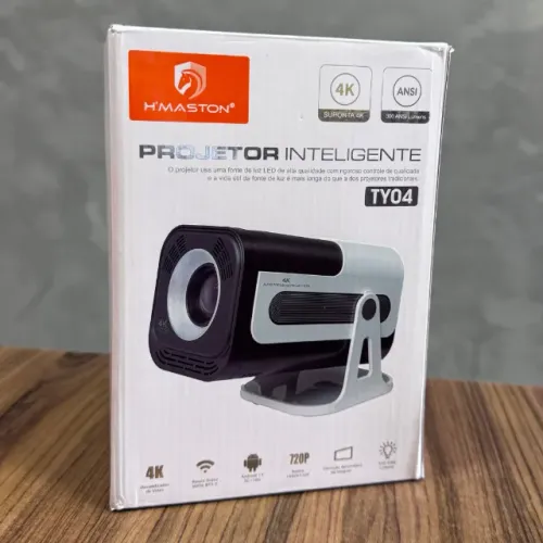 Mini Projetor Portátil Smart 