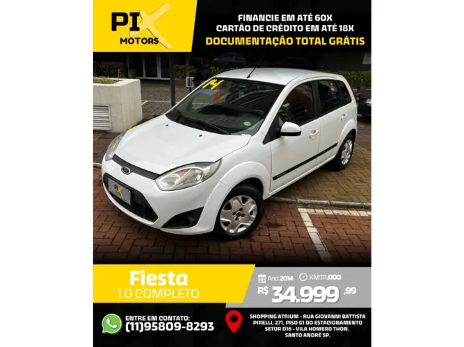 Ford Fiesta 1.0 Rocam SE Plus Hatch 8V Flex 4P Manual 2014