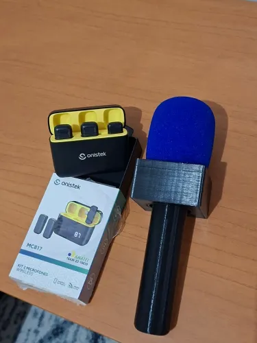 Microfone lapela.mais bastão