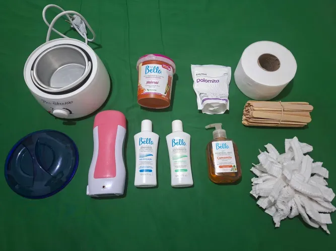 Kit depilação 