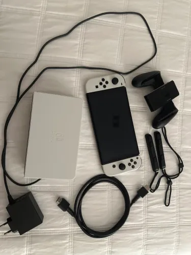 Nintendo switch OLED Joy-con branco