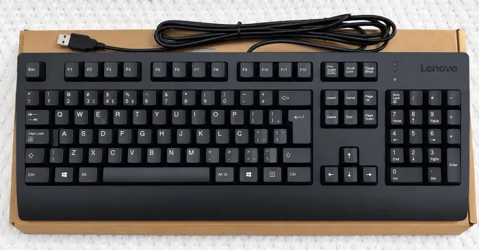 Teclado Lenovo Original USB ABNT2 - NOVO NA CAIXA