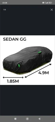 Capa Automotiva Impermeável P/carro Proteção Anti Raio - Sedan Tam GG